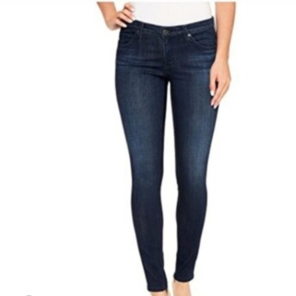 New AG Knit Luxe Denim Jeans, Size 6/28